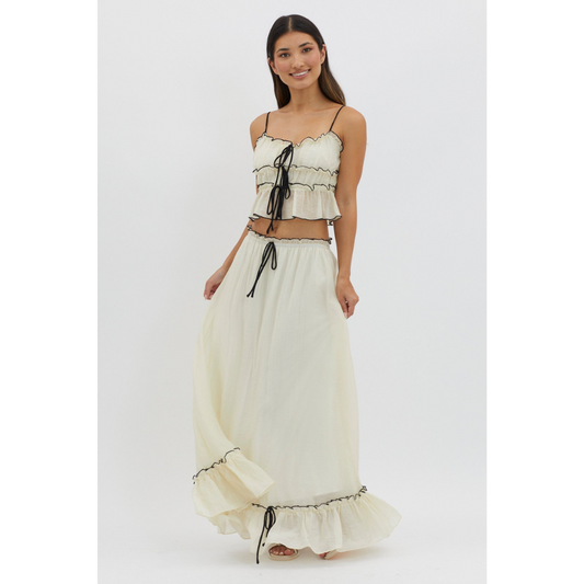 LORA | MAXI SKIRT SET