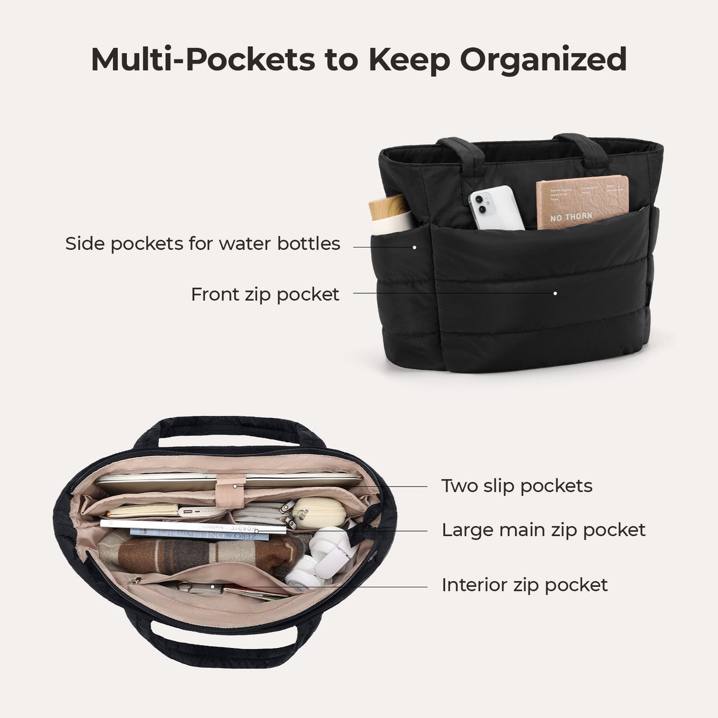 AVY | CITY TOTE – FITS 15.6" LAPTOP