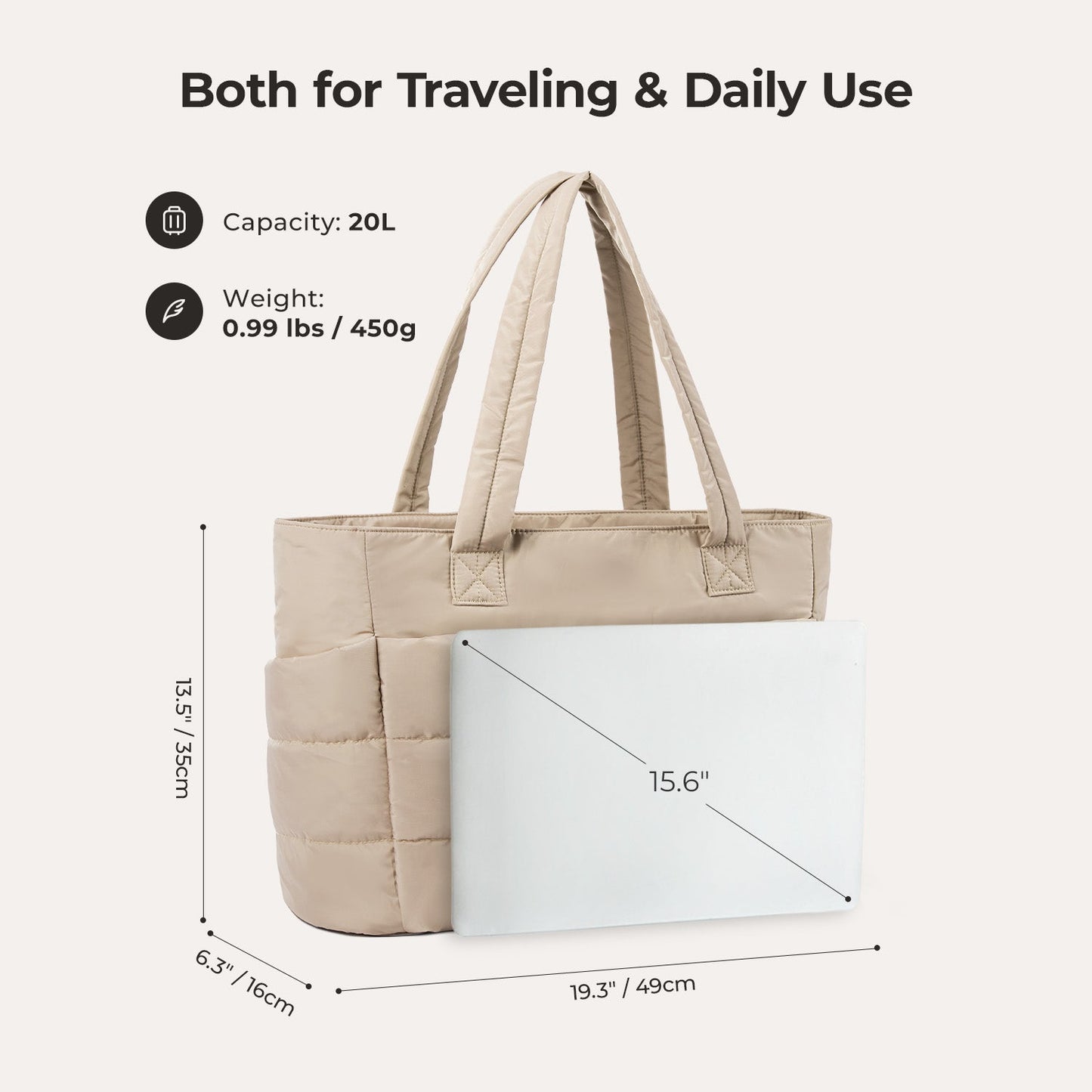 AVY | CITY TOTE – FITS 15.6" LAPTOP