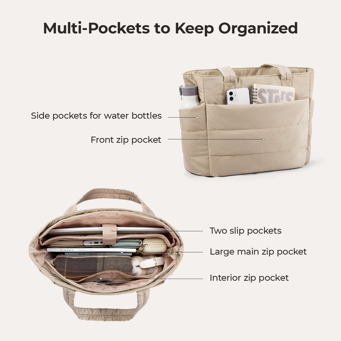 AVY | CITY TOTE – FITS 15.6" LAPTOP