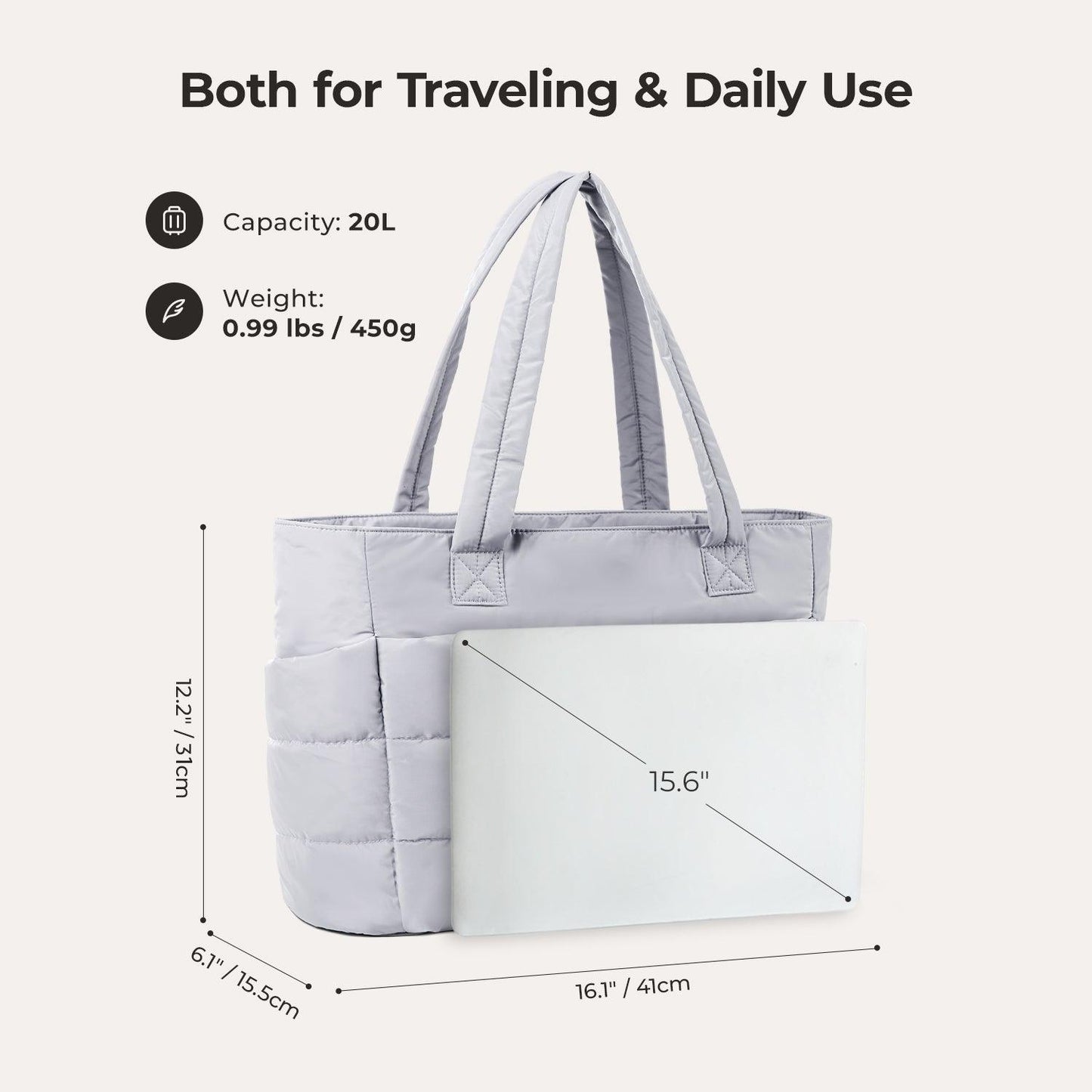 AVY | CITY TOTE – FITS 15.6" LAPTOP