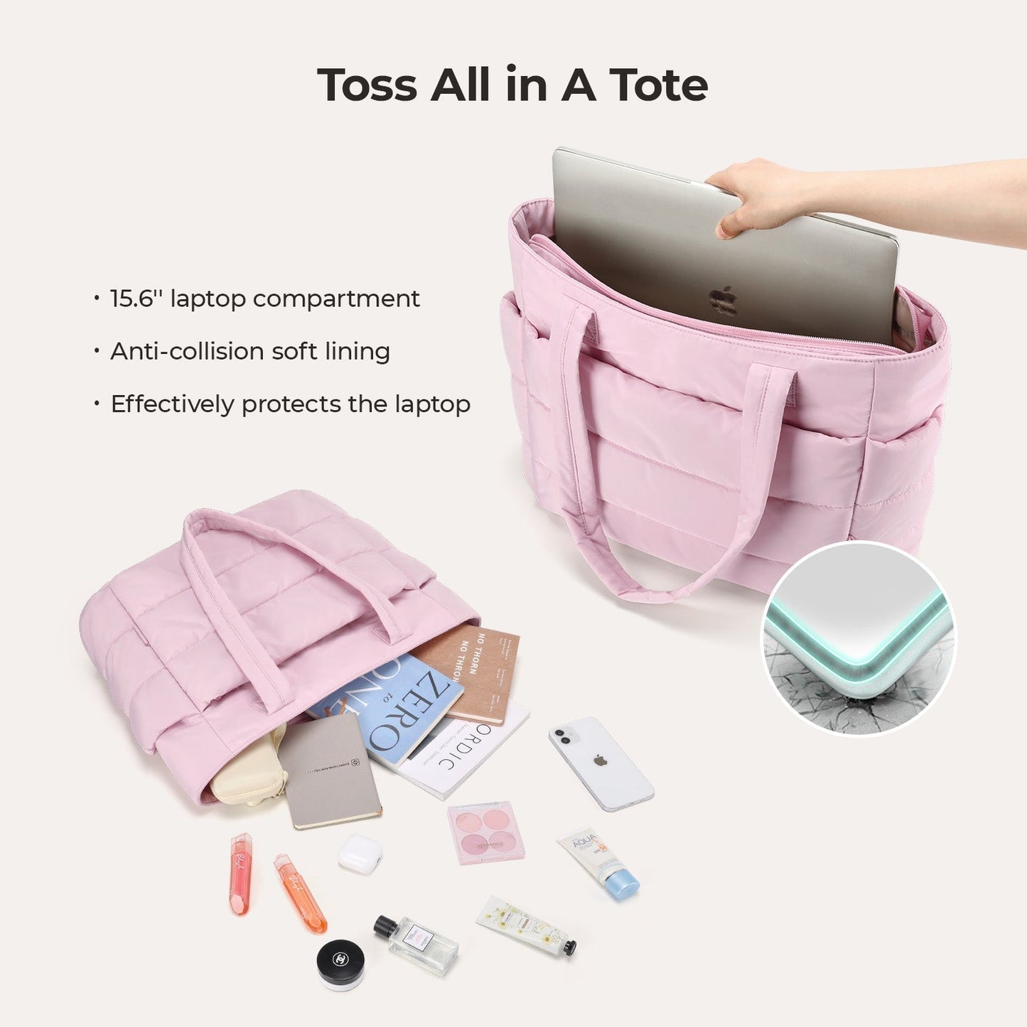 AVY | CITY TOTE – FITS 15.6" LAPTOP