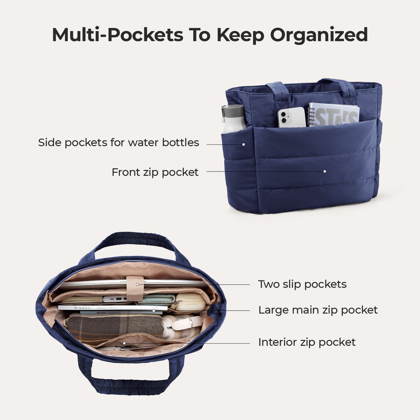 AVY | CITY TOTE – FITS 15.6" LAPTOP