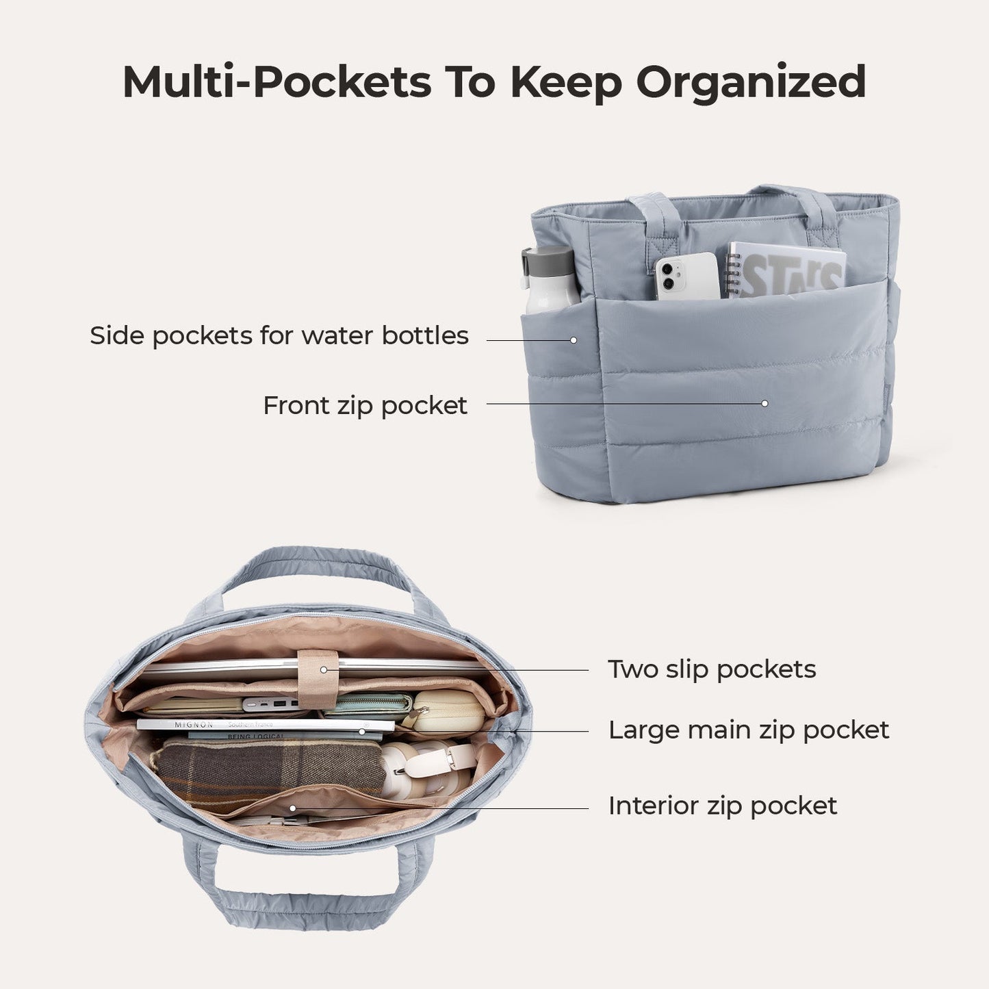 AVY | CITY TOTE – FITS 15.6" LAPTOP