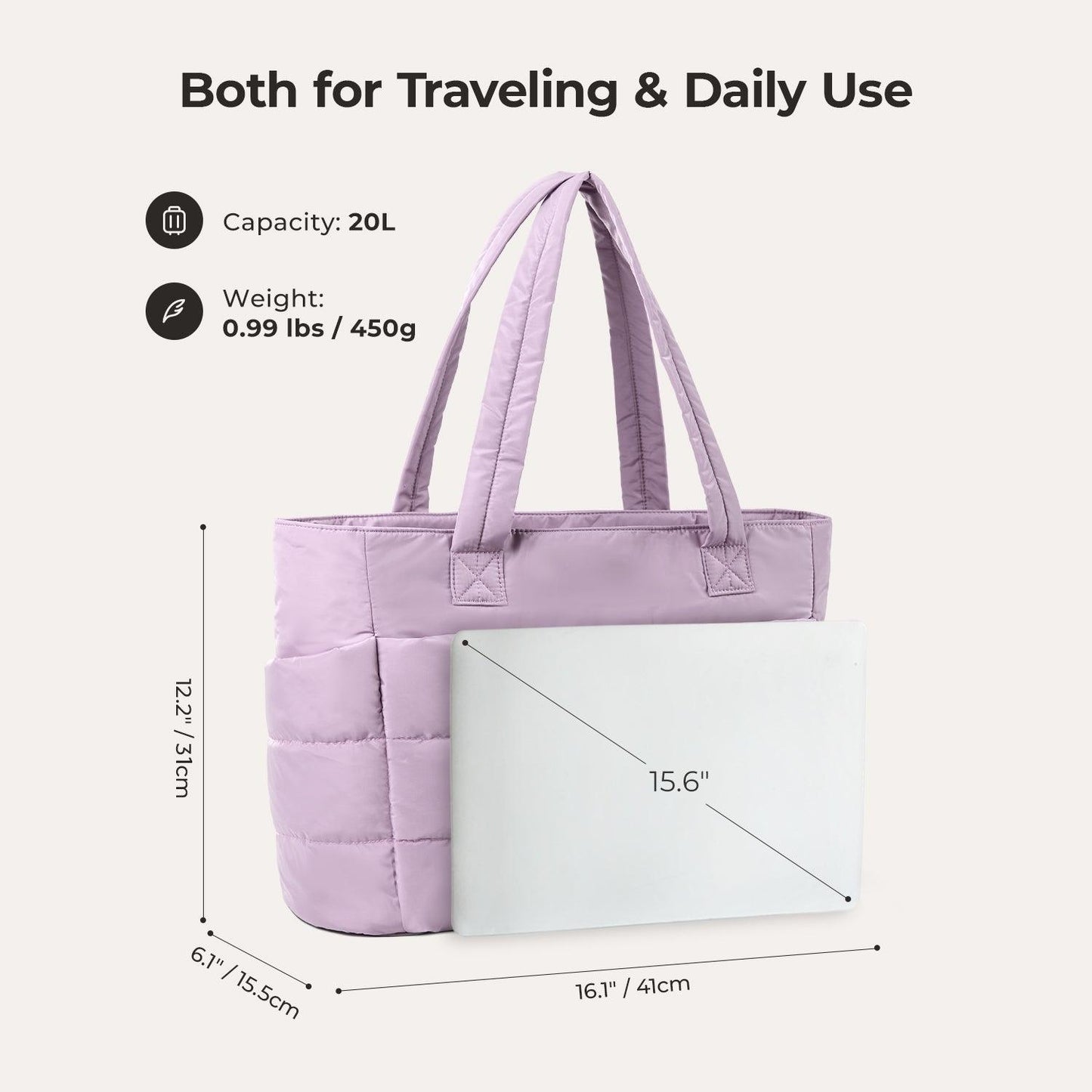 AVY | CITY TOTE – FITS 15.6" LAPTOP