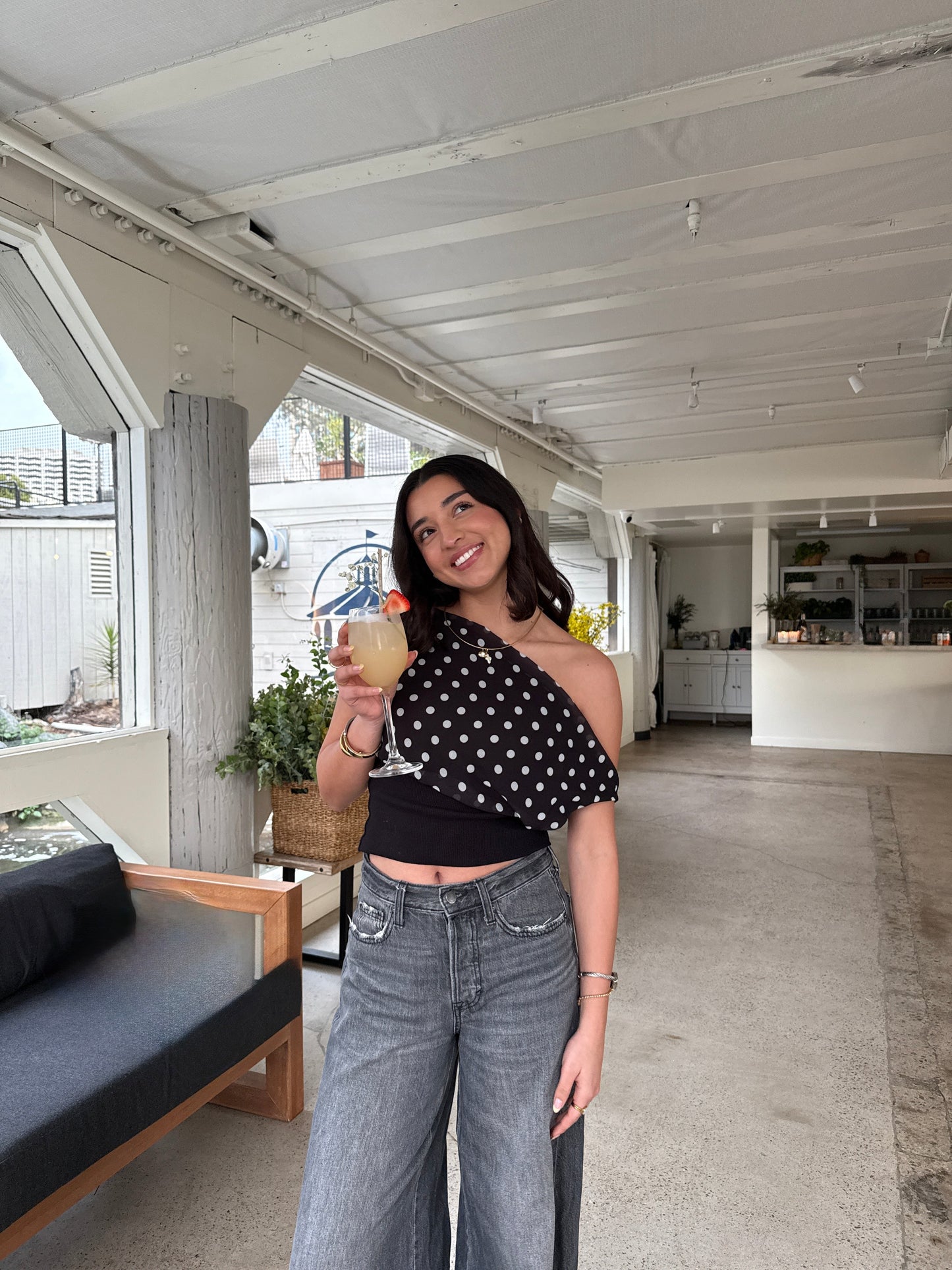 KIMMIE | POLKA DOT TOP