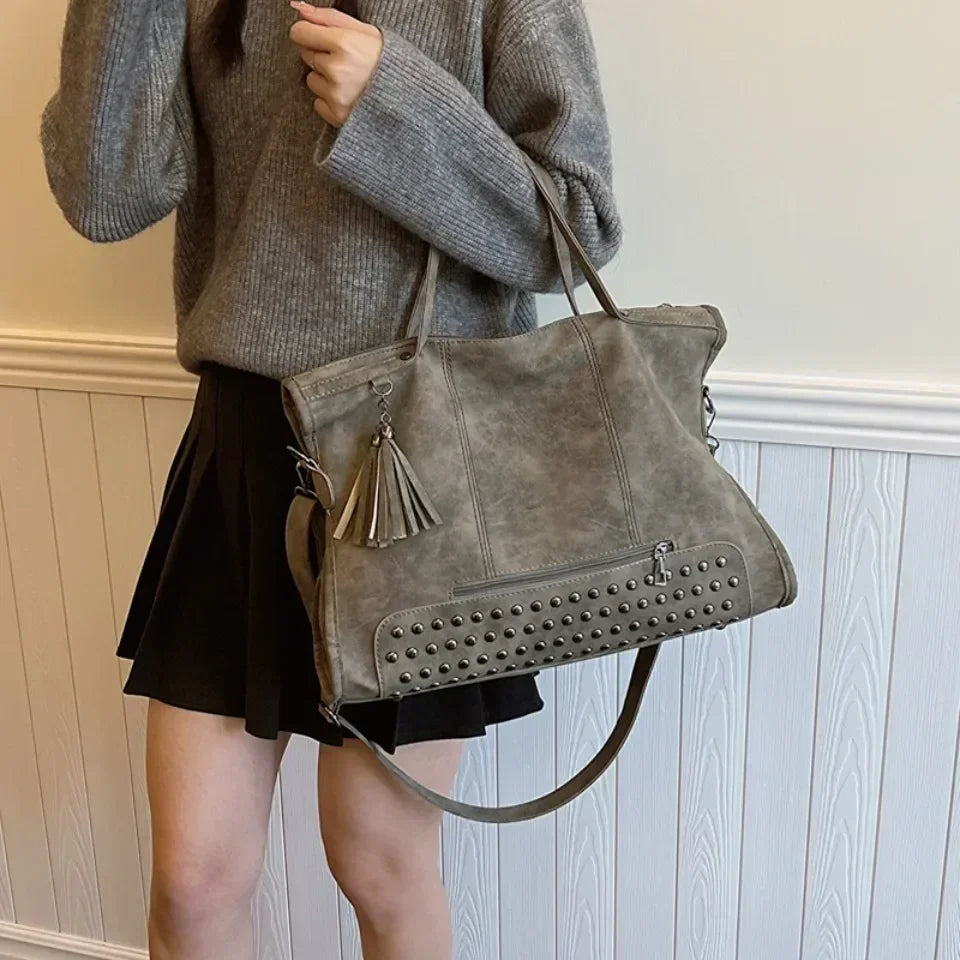 luxury leather handbag - Jadea