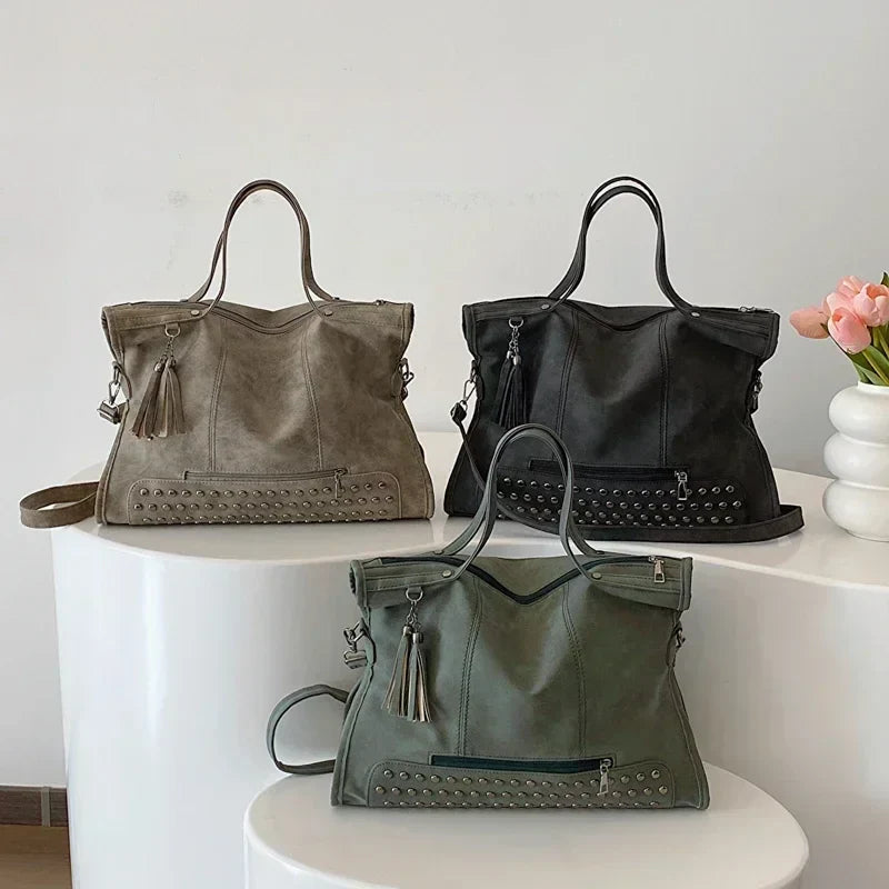 luxury leather handbag - Jadea