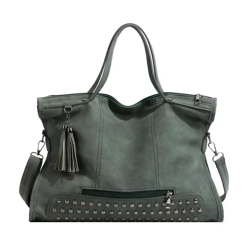 luxury leather handbag - Jadea