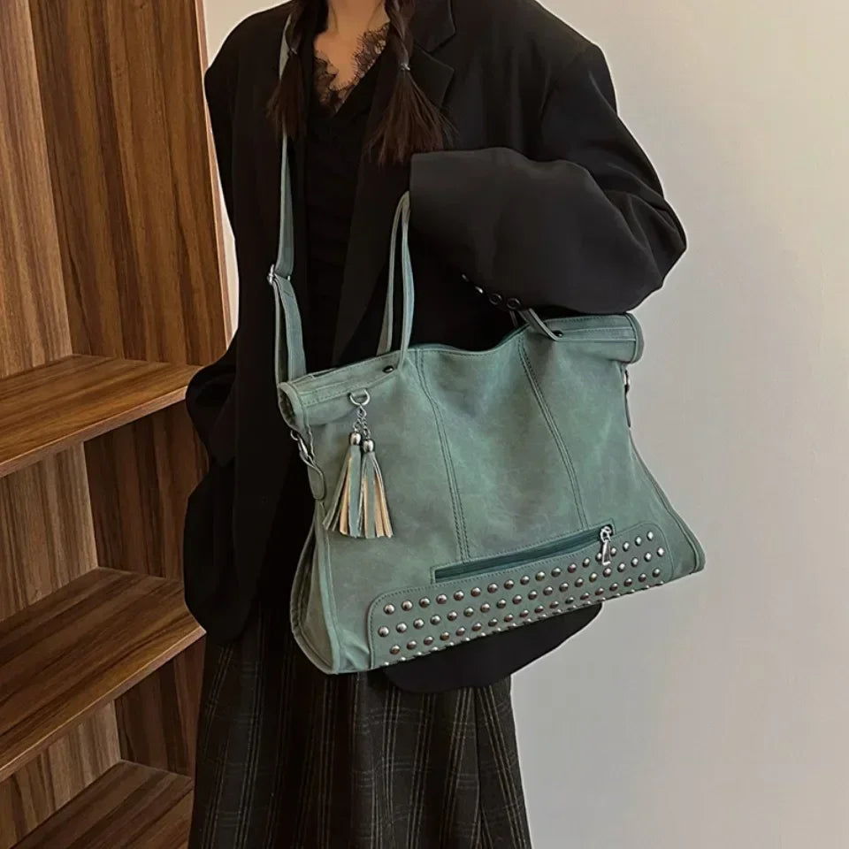 luxury leather handbag - Jadea