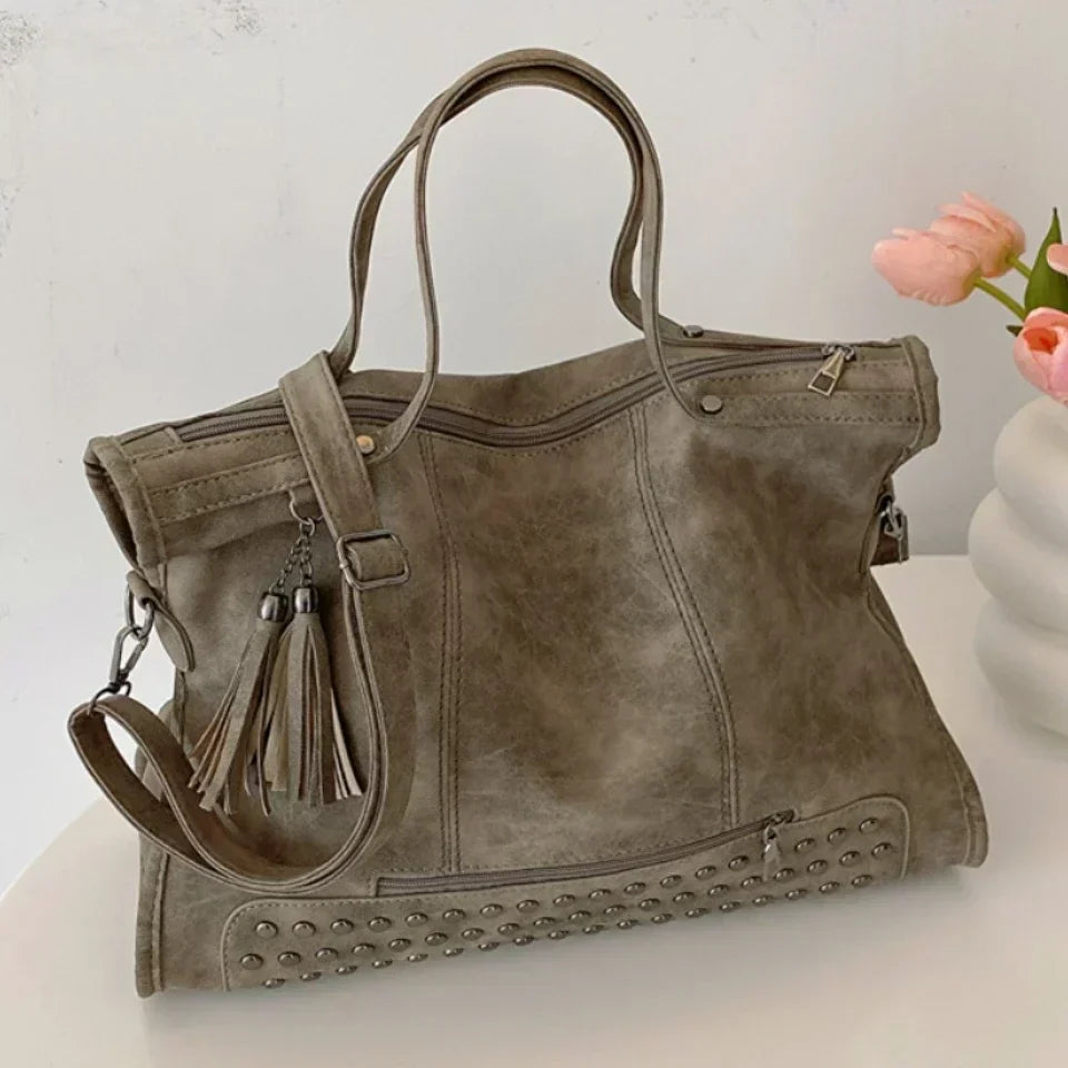luxury leather handbag - Jadea
