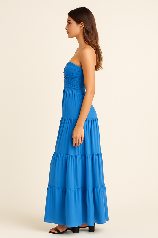 TRUSHI | STRAPLESS DRESS