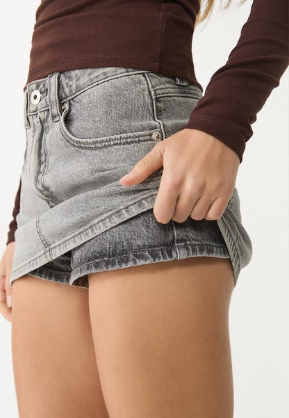 AMELIA | DENIM SKORT
