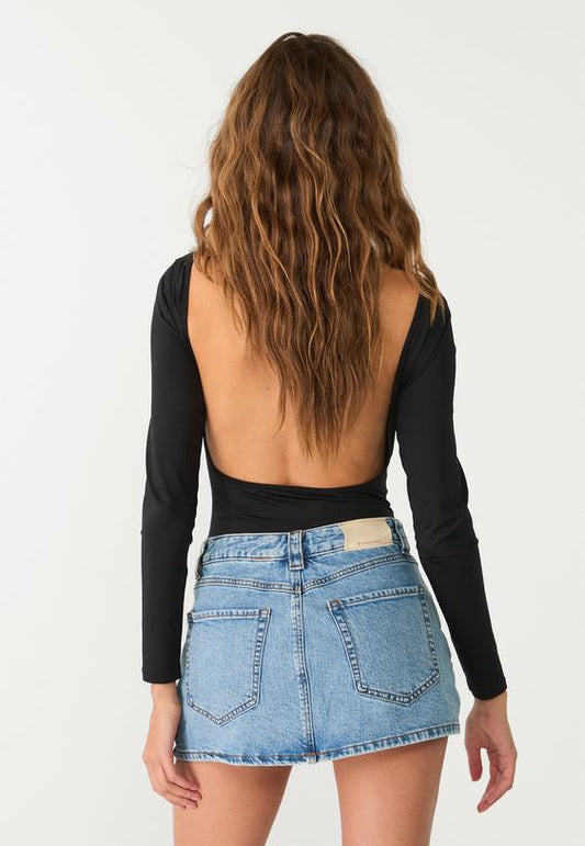 AMELIA | DENIM SKORT