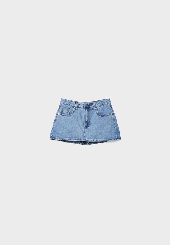 AMELIA | DENIM SKORT