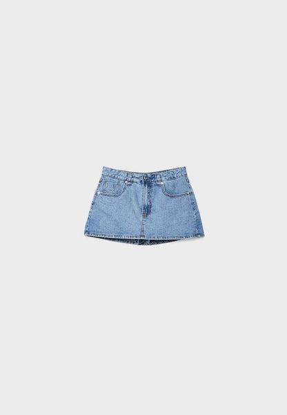 AMELIA | DENIM SKORT