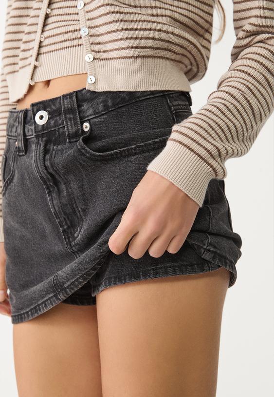 AMELIA | DENIM SKORT
