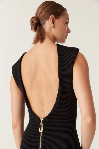 BELLA | KNIT MIDI DRESS