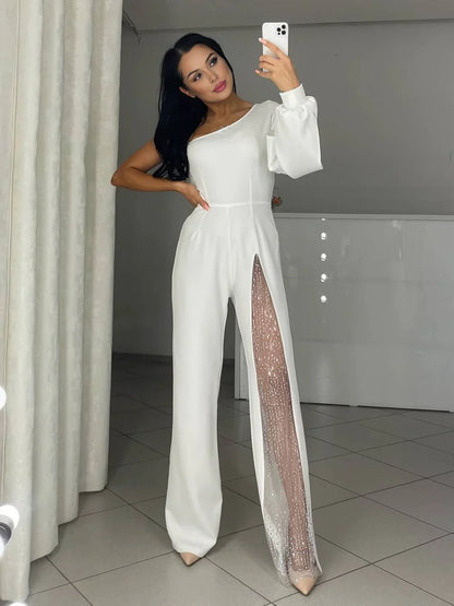 LIANA | OFF SHOULDER JUMPSUIT