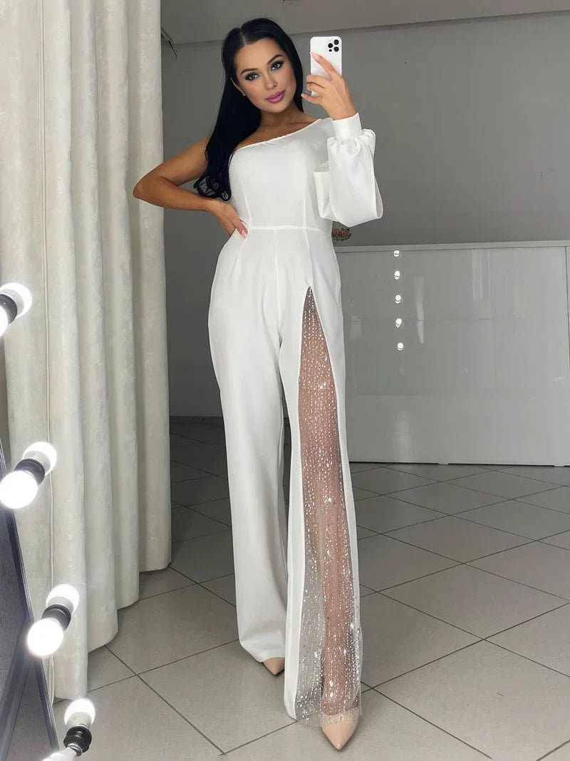 LIANA | OFF SHOULDER JUMPSUIT