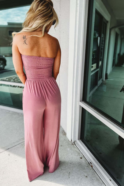 ALYA | STRAPLESS JUMPSUIT